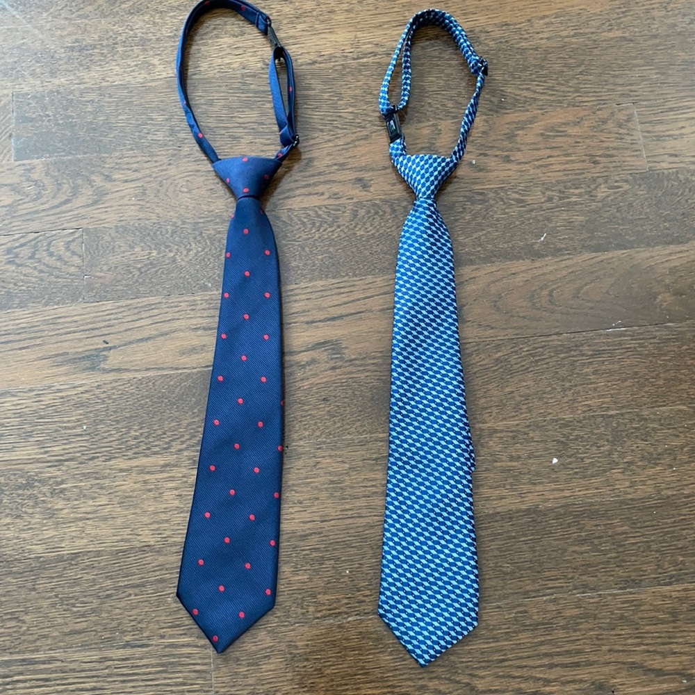 Boys neck ties